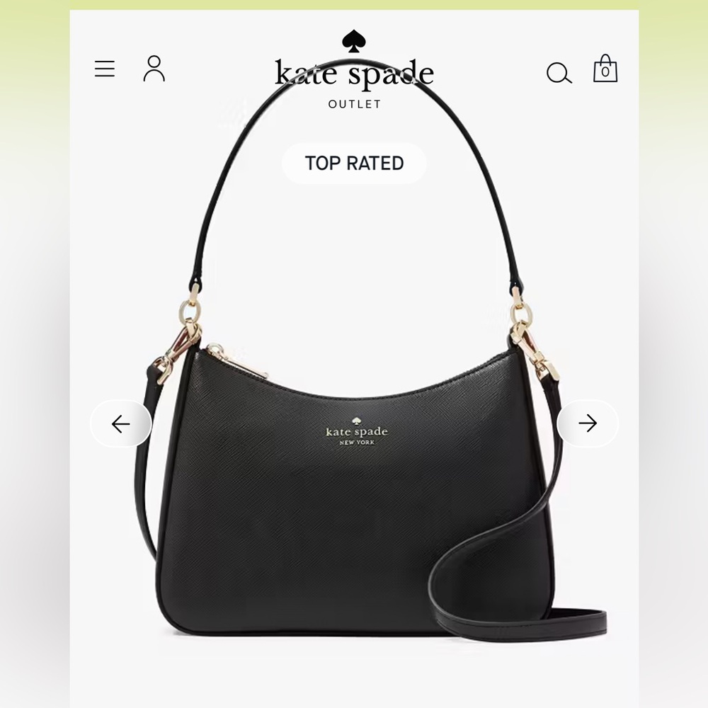 Kate Spade Margot Shoulder Bag -  pale ameth (pastel purple) - Picture 6 of 8